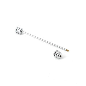 2023 nuovi accessori di fascino di alta qualità a forma di ingranaggio camicie da uomo colletto spille bar - Product Image 5