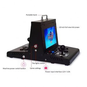 เครื่องเกมอาร์เคดขนาดเล็ก 10 นิ้ว LCD โลหะ สำหรับ 2 ผู้เล่น พร้อมเกม 1388 in 1 รับประกัน 1 ปี - Product Image 4