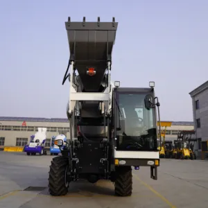 Good news! The factory price of the 1.2m3 mini self feeding concrete mixer directly sold by Chinese manufacturers is on sale
