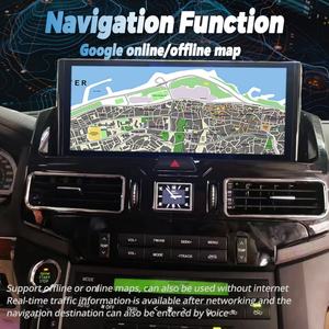 Écran Android 12,3 pouces pour Toyota Land Cruiser 200 LC200 2008-2014 GPS CarPlay Autoradio Lecteur multimédia vidéo Navi Stéréo - Product Image 5