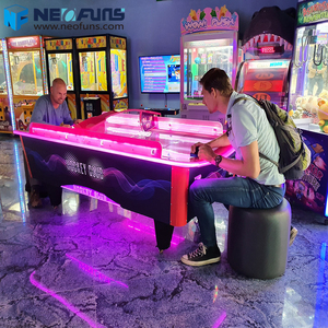 <span class=keywords><strong>Hockey</strong></span> <span class=keywords><strong>sur</strong></span> <span class=keywords><strong>air</strong></span> incurvé avec éclairage violet pour centre de jeux, nouveau style de <span class=keywords><strong>hockey</strong></span> <span class=keywords><strong>sur</strong></span> <span class=keywords><strong>air</strong></span>, club de <span class=keywords><strong>hockey</strong></span> pour bars - Product Image 1