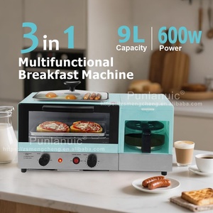 Vente en gros d'usine de machines multifonctions pour le petit-déjeuner four <span class=keywords><strong>grille</strong></span>-<span class=keywords><strong>pain</strong></span> électrique automatique machine à petit-déjeuner multifonction 3 en 1 - Product Image 2