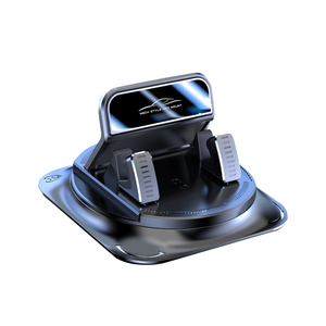 Navigation flexible sur le tableau de bord de la voiture 360 °   Support de téléphone portable rotatif pour voiture avec mode de fixation par insertion réglable - Product Image 4