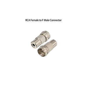 Convertisseur coaxial RF 75 ohms RCA femelle vers F mâle pour applications de communication <span class=keywords><strong>sans</strong></span> <span class=keywords><strong>fil</strong></span> - Product Image 4
