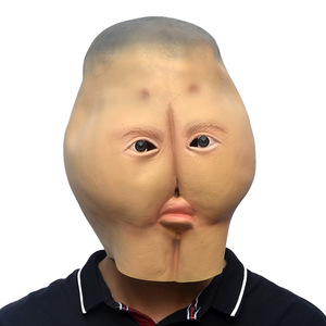Nueva Máscara Divertida de Cabeza Completa para Adultos, Disfraz de Látex para Fiestas de Pascua, Cosplay, Accesorio Extraño - Product Image 2