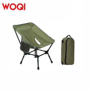 เก้าอี้พับ Woqi อลูมิเนียมสีเขียว พกพาสะดวก สำหรับกิจกรรมกลางแจ้ง สวน แคมป์ปิ้ง เดินป่า ท่องเที่ยว - Product Image 5