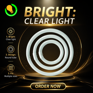 Tubes fluorescents circulaires T9 22-<span class=keywords><strong>40W</strong></span> <span class=keywords><strong>G10q</strong></span>, tubes en verre CFL, norme IEC, température de couleur multiple - Product Image 1