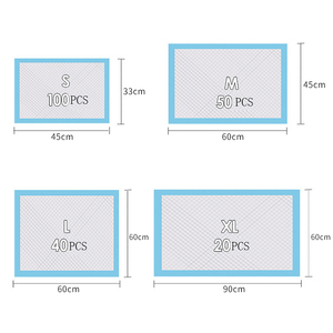 Werkseitige 5-lagige <span class=keywords><strong>Pet</strong></span> Training <span class=keywords><strong>Pads</strong></span> Super Absorption <span class=keywords><strong>Pet</strong></span> Pee Pad Einweg-Verdickungs-Urin-Pad für Hunde und Welpen - Product Image 4