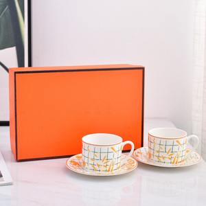 European Luxury Bone China Ceramic Coffee Cups and Plates <b>Set</b> for Home Decoration Porcelain <b>Tea</b> Cup <b>Set</b> for Kitchen Use - Product Image 5