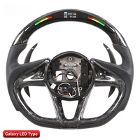 Volant de direction en fibre de carbone véritable avec commande d'application LED pour McLaren 720S 12C 570 540C 600LT, best-seller