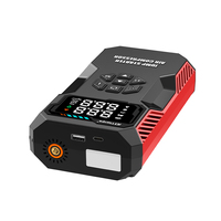 Démarreur de voiture, gonfleur, lampe, batterie externe 4-en-1 12V pour véhicules essence et diesel, dispositif de secours portable