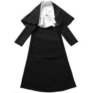 Disfraz de Monja Negra para Niñas, Disfraz de Halloween para Niñas, Disfraz de Drama para Fiestas y Actuaciones - Product Image 5