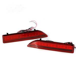 Reflector de parachoques trasero Led de 12V para <span class=keywords><strong>Honda</strong></span> 2009 <span class=keywords><strong>BRV</strong></span> 2015-2016 MOBILIO 2016-2017 City 2012-<span class=keywords><strong>2014</strong></span>, luz trasera LED de freno - Product Image 1