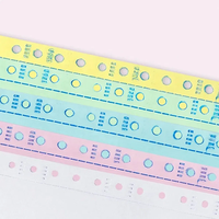 Impression de formulaires continues OEM en 2, 3, 4, 5, 6 feuillets avec taille personnalisée, séquence de couleurs et numérotation séquentielle