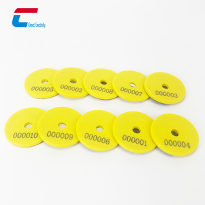 แท็ก RFID แบบกลมสั่งทำพิเศษ 13.56MHz คลาสสิก 1k การ์ด ABS แท็ก RFID สำหรับการลาดตระเวน NTAG213 สติ๊กเกอร์ NFC แบบเหรียญ - Product Image 5