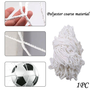 <span class=keywords><strong>Filet</strong></span> <span class=keywords><strong>de</strong></span> football en polyester à prix abordable, plusieurs dimensions, pour buts <span class=keywords><strong>de</strong></span> football, vente en gros pour les magasins <span class=keywords><strong>de</strong></span> sport - Product Image 3