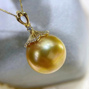 S925 <b>Silver</b> Pendant Empty Holder DIY Accessories 10-15mm Round Bead <b>Necklace</b> Concealer Product Category <b>Pearl</b> <b>Necklaces</b> 30871 - Product Image 1
