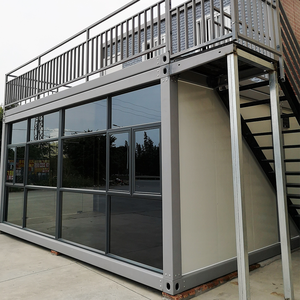 저렴한 주택 20FT/40FT 스틸 홈 스마트 커스터마이징 분리형 욕실 모듈식 조립 시스템 분리형 컨테이너 - Product Image 1