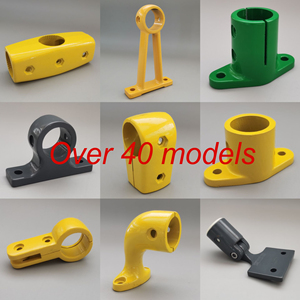 Piezas de accesorios de Metro de <span class=keywords><strong>tren</strong></span> de autobús, accesorios de riel de agarre, abrazadera de vidrio de junta de conexión para tubo de pasamanos - Product Image 2