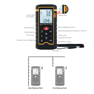 เครื่องวัดระยะเลเซอร์ HT-100 แบบดิจิตอล พร้อมจอ LCD  ตลับเมตรอิเล็กทรอนิกส์  เครื่องมือวัด - Product Image 3