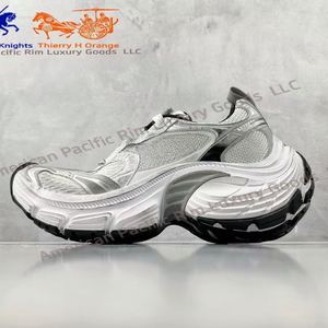 Zapatillas Deportivas de Lujo para Hombre, Modelo Chunky, Transpirables, con Aumento de Altura de 8 cm, 13ª Generación, Talla 10XL, Estilo Casual, Balenciaga - Product Image 2