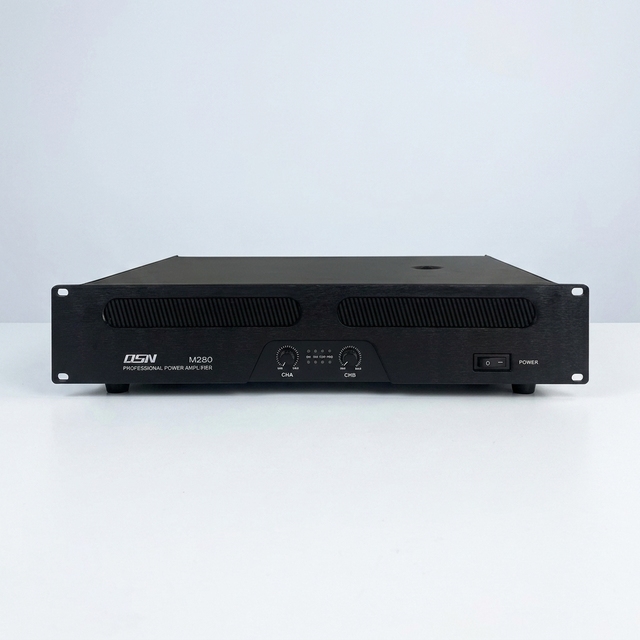Professional Amplifier Series M280 Efficient Active PFC Switching Power Supply Suitable for Global Voltage