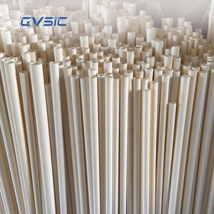 Tubo de Protección de Alta Temperatura OEM - Tubo de Cerámica de Alúmina Resistente a Impactos Térmicos de un Solo Orificio con 99% de Pureza para la Fabricación de Vidrio - Product Image 1