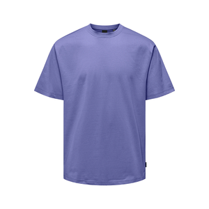 Camiseta Básica de Cuello Redondo y Manga Corta para Hombre, Estilo Clásico, Opciones Personalizables, Tejido de Punto Formal, Poliéster/Algodón de Alta Calidad - Product Image 2