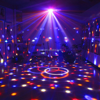 Noël LED scène Disco lumière rotative DJ boule stroboscopique télécommande son contrôle magique danse voiture cadeau fête Club RGB spectacle lampe