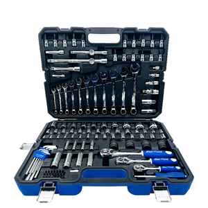 American Blue Dot Tools Juego <span class=keywords><strong>de</strong></span> herramientas <span class=keywords><strong>de</strong></span> reparación <span class=keywords><strong>de</strong></span> automóviles <span class=keywords><strong>de</strong></span> 120 piezas CRV Llave <span class=keywords><strong>de</strong></span> trinquete <span class=keywords><strong>Destornillador</strong></span> Cortador <span class=keywords><strong>de</strong></span> brocas <span class=keywords><strong>Caja</strong></span> <span class=keywords><strong>de</strong></span> combinación <span class=keywords><strong>de</strong></span> mano - Product Image 1