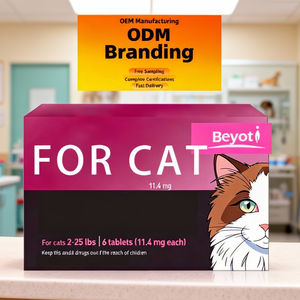 Private Label Huisdierensnacks Kattensupplement Kalmerende Kauwtabletten voor Kattenangst Kalmerende Hulp Kalmerende Kauwtabletten voor Katten Kalmerende Traktatie voor Katten - Product Image 2