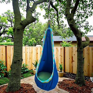 Su misura All'aperto durevole per Bambini sedia appesa bambino amaca altalena con luce LED <span class=keywords><strong>Nylon</strong></span> sensoriale amaca per soggiorno - Product Image 1