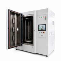 Máquina de Recubrimiento Iónico Multiarco AsiaLink, Equipo de Deposición al Vacío con Mesa Giratoria para Herramientas CNC
