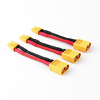 Câble adaptateur mâle-femelle Xt90-s/Xt90 30/60/Xt30/Xt60 avec isolation en PVC pour modèles d'avions électroniques