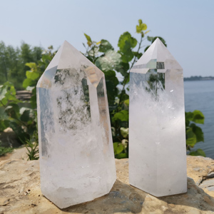 Torre de cuarzo transparente natural de gran tamaño, cristales de <span class=keywords><strong>roca</strong></span>, Varita curativa - Product Image 4