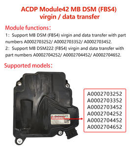 Módulo Yanhua Mini ACDP ACDP2 42 con Licencia A106 para Mercedes Benz <span class=keywords><strong>DSM</strong></span> (FBS4) para MB DSM222 Virgen y Transferencia de Datos - Product Image 2