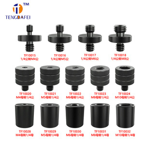 Aluminum Alloy Adapter Screws 1/4 To M4 M5 M6 M8 M10 For <b>Tripod</b> Camera Live Streaming Photography - Product Image 5