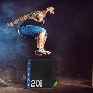 Caja de Salto Pliométrica de Espuma Suave para Entrenamiento Deportivo, Caja Pliométrica Ajustable para Salto Progresivo, Precio de Fábrica - Product Image 5