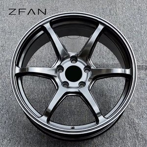Cerchi Forgiati ZFAN RC3 Stile TE37 <span class=keywords><strong>17</strong></span>-26J 5x112 5x114.<span class=keywords><strong>3</strong></span> 5x120 in Lega di Alluminio Grigio JDM per Tesla Model <span class=keywords><strong>3</strong></span> - Product Image 1