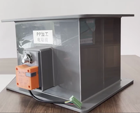 Compuerta de Aire Eléctrica Rectangular de PP Personalizable para Control de Flujo de Aire