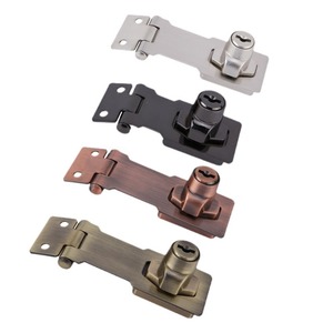 Cerradura de Puerta Zhhan, Pestillo de Aleación de Zinc con Rotación de 90 Grados, Cerradura para Cajones y Muebles - Product Image 4