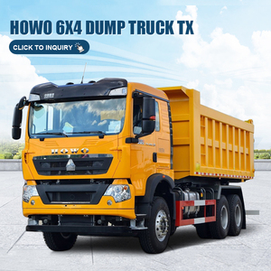 รถบรรทุกใหม่ Sinotruk Howo Tx 6X4 380 400 รถดัมพ์ รถบรรทุกสำหรับงานหนัก รถบรรทุกตู้ทึบขนาดใหญ่ - Product Image 4