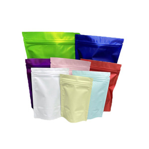 Color Stand up Cosmetic Blind Stationary Powder Food Packing Laminado Stand up Pouch Bolsa de plástico en stock - Product Image 1