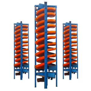 Altın kaydırma ekipmanları için fiberglas yerçekimi <span class=keywords><strong>Spiral</strong></span> oluk <span class=keywords><strong>Spiral</strong></span> ayırıcı konsantratörü kum Placer alüvyon altın - Product Image 1