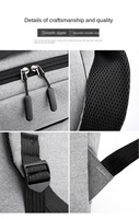 Nouveau Sac à Dos d'Ordinateur pour Étudiant Loisir, Ensemble 3 Pièces (Sac à Dos USB, Sacoche Ordinateur Portable), Vente en Gros Directe Usine