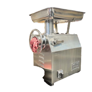 TC 22 32 Hachoir à viande électrique commercial neuf, grande capacité, tension universelle, acier inoxydable, 400 kg/h, automatique - Product Image 1