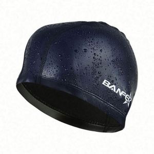 Bonnet de bain universel en nylon hautement élastique, confortable pour les femmes, couleur unie, marque Usa Mairun, modèle Usa 823 - Product Image 4