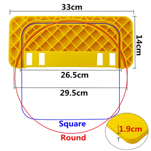 <span class=keywords><strong>Plaque</strong></span> de support en plastique pour seau à miel, avec support de levage pour seau à miel, pour seau à miel type 'Honey Bucket', pour cadre de ruche et pour seau à miel type 'Honey Tank' - Product Image 2