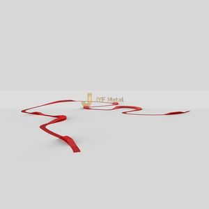 Escultura Art Deco de Acero Inoxidable Resistente al Agua, Personalizada para Proyectos de Paisajismo Arquitectónico con Montaje en Suelo - Product Image 1