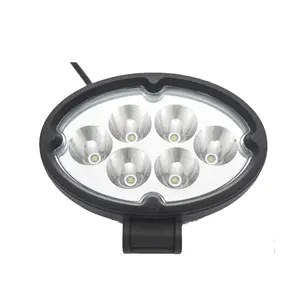 12 V 60 W Lampu Kerja Traktor Pertanian LED kerja Lampu Oval Berbentuk penggantian